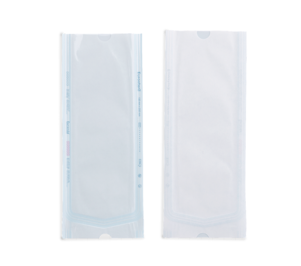 Enveloppes de stérilisation à souder - 7,5 x 25 cm (500 pièces)