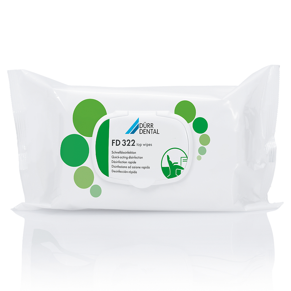 FD 322 wipes – Lingettes de désinfection sans odeur