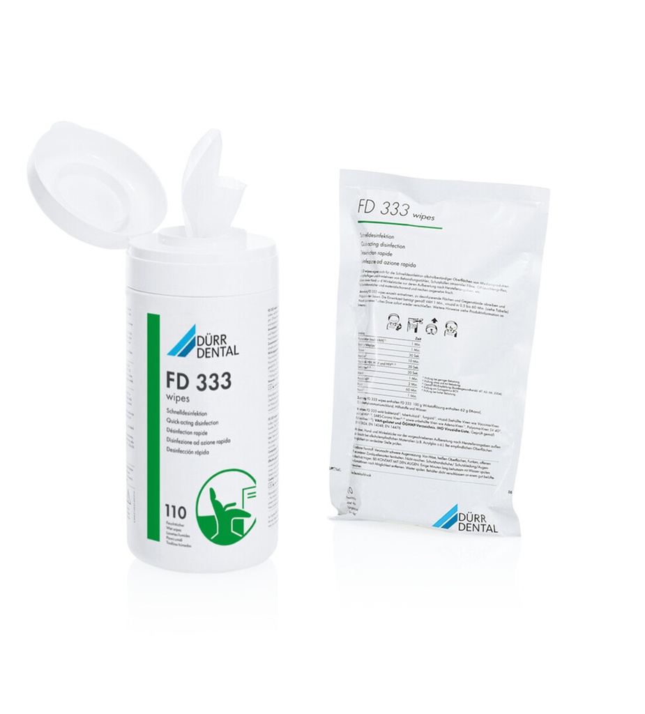FD 333 wipes – Désinfection rapide