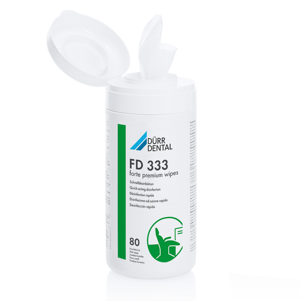 FD 333 forte wipes – Désinfection rapide sans odeur 