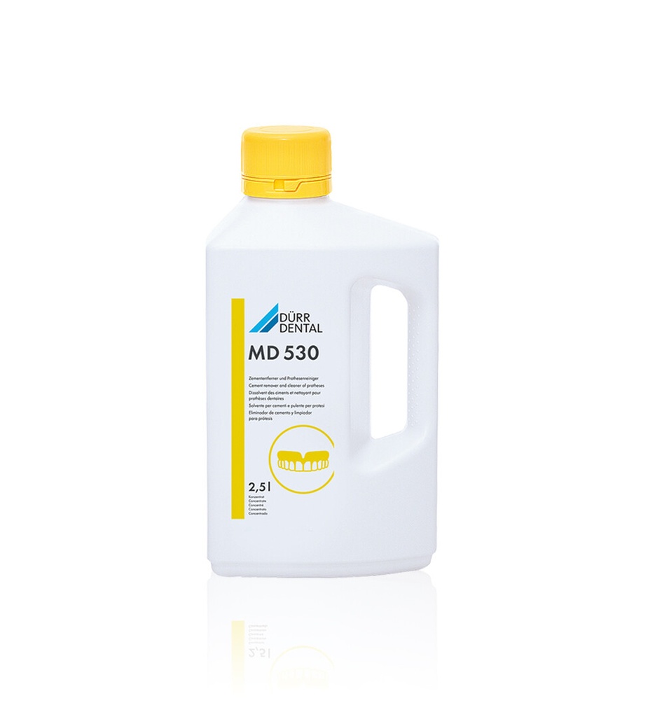 MD 530 – Dissolvant des ciments et nettoyant pour prothèses dentaires 
