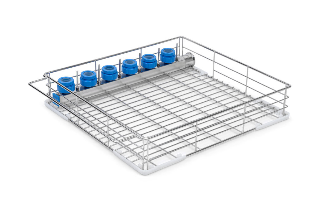 BASKET WITH 8 HAND PIECES HOLDERS FOR EUROSAFE 60