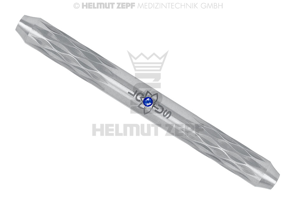 HANDLE LOTUS DESIGN HOLLOW STAINLESS STEEL, DOUBLE ENDED, EXCHANGEABLE M4X0,5MM