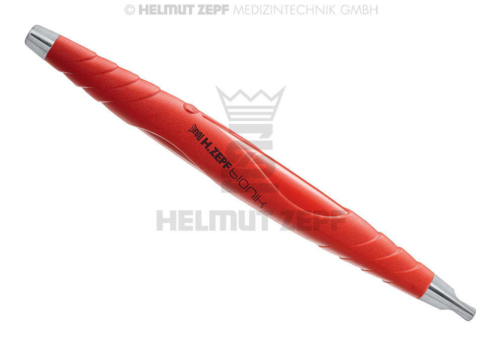ZEPF-BIONIK MANCHE UNIVERSEL, PEEK, POUR INSERTS ÉCHANGEABLES M2X0,5 À UN SEUL BOUT, INCARNADIN-MAGENTA,