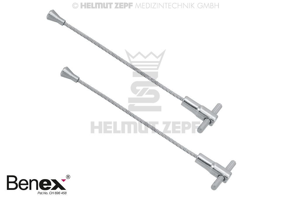 CÂBLE TRACTEUR POUR EXTRACTEUR BENEX 48 MM DE LONG (2 PIÈCES) 