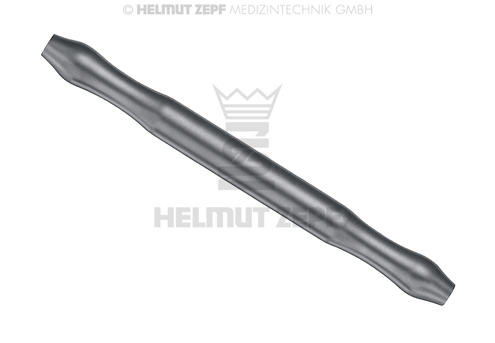 CAPSTAN - MANCHE D'INSTRUMENT EN TITANE, DOUBLE EXTRÉMITÉS, Ø 9 MM INSERTS ÉCHANGEABLES M4X0,5