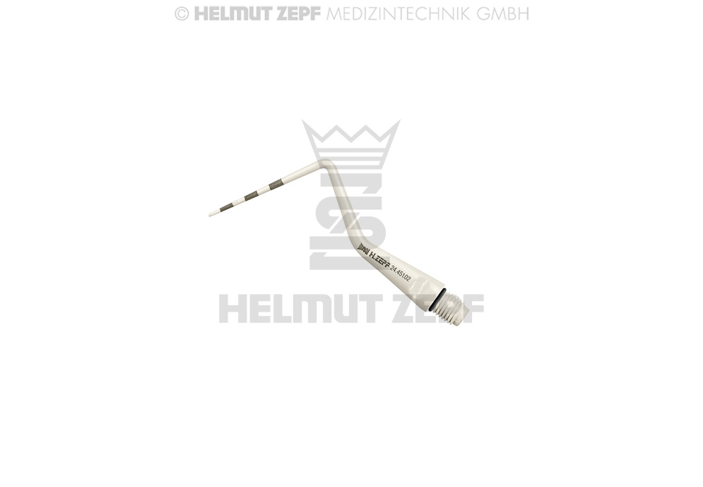 SONDE PARODONTALE "CONTRASTE", INSERT SEUL, EN MATIÈRE PLASTIQUE, FIG. CPNG22, GRADUATION 2/4/6/8/10/12MM,