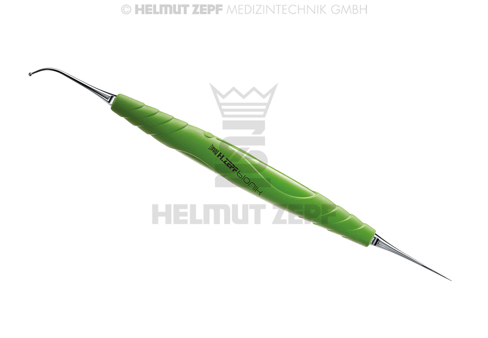 INSTRUMENT RETROGRADE, BOULE DIAM. 1,5 MM, SPATULE 