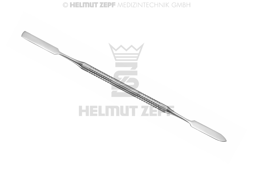 SPATULE À CIMENT, MANCHE OCTOGONALE POINTES DOUBLES, INOXYDABLE,8MM, FIG.3 
