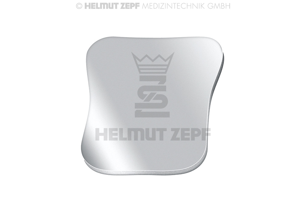 MIROIR POUR LA PHOTOGRAPHIE INTRA-ORALE FRONT EN TITANE POUR OBTENIR UNE IMAGE TRÈS CLAIRE SANS EFFET DOUBLE.