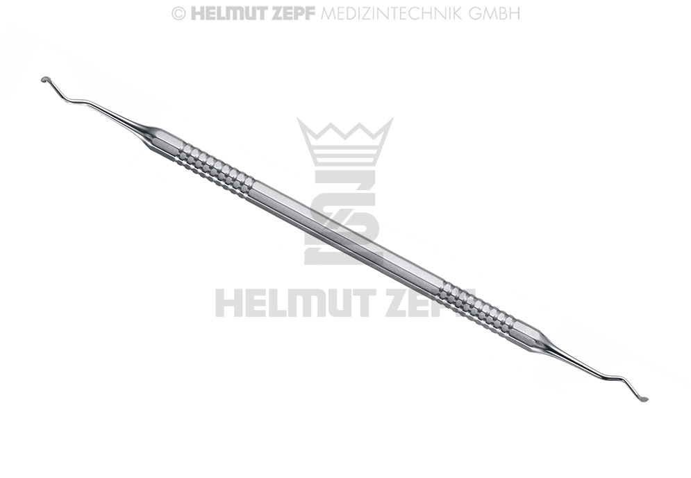 EXCAVATEUR, FIG.125/126 POINTES DOUBLES, INOXYDABLE,DIAMÈTRE 2,5 