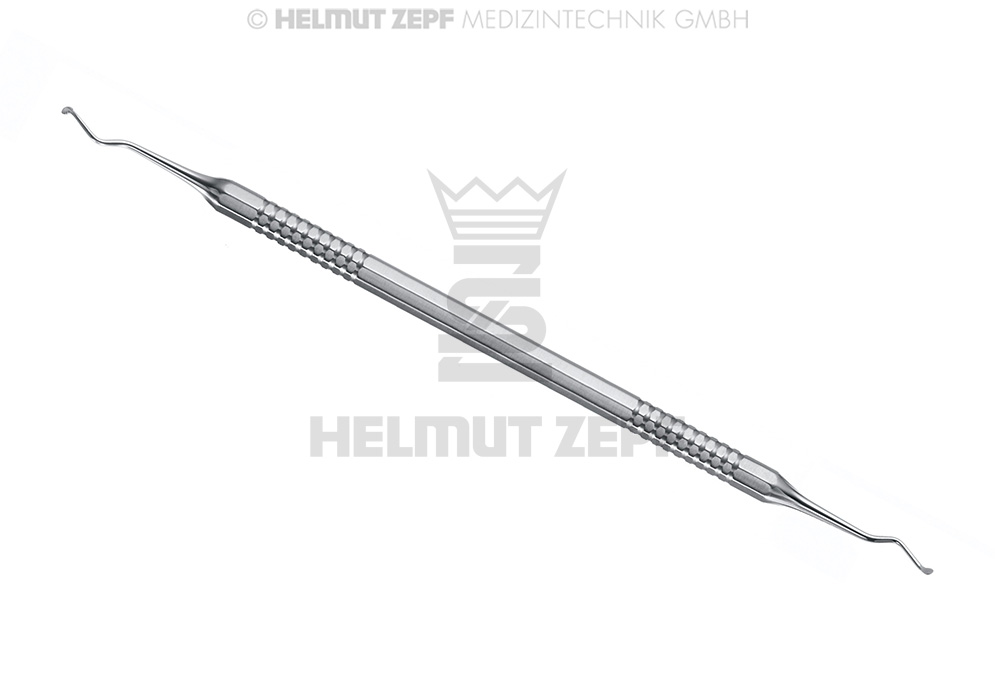 EXCAVATEUR,FIG.127/128 POINTES DOUBLES, INOXYDABLE,DIA.2,0 