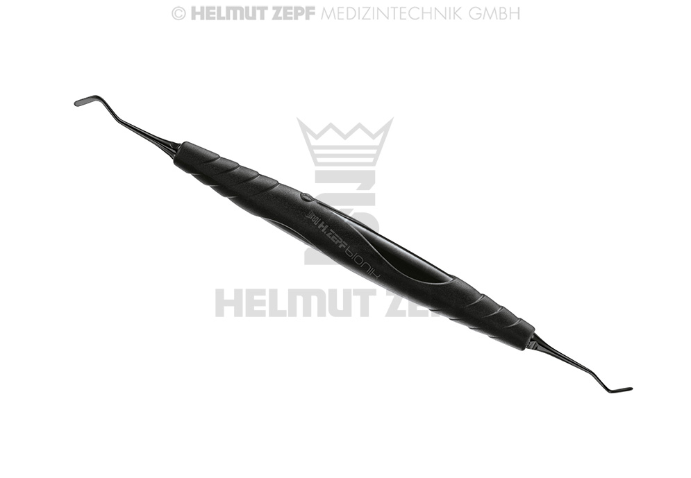 SPATULE COMPOSITE, PETITE, MANCHE BIONIK, NOIR FIG. 1, INSERTS ÉCHANGEABLES