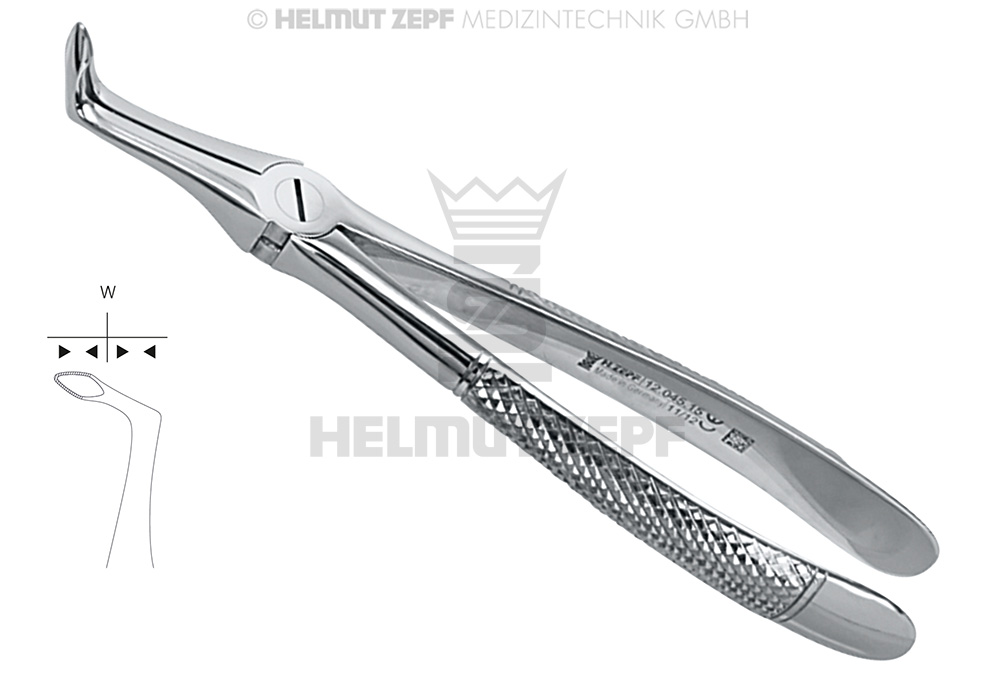 DAVIER RACINES INFÉRIEURES, FIG. 45-SB  