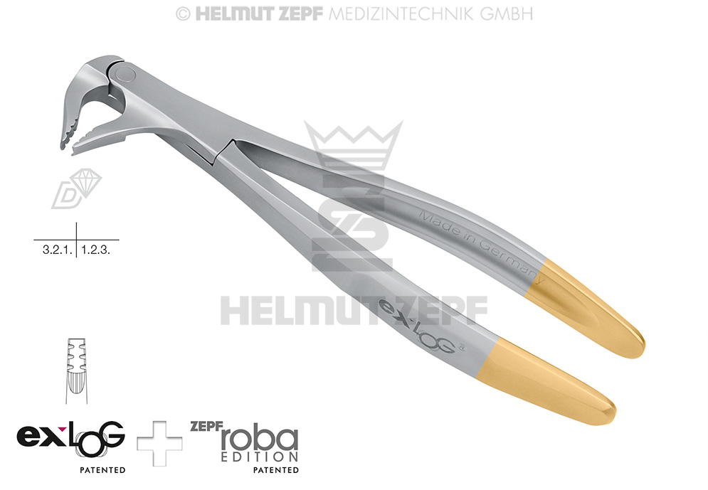 EXLOG® DAVIER FIG. 36M >>MORS DIAMANTÉS<< 
