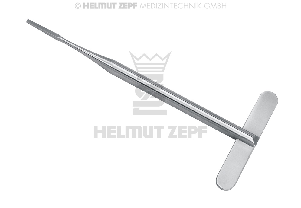 CISEAU-BURIN, MOD. VIENNE, DROIT, 2 MM MANCHE PLAT