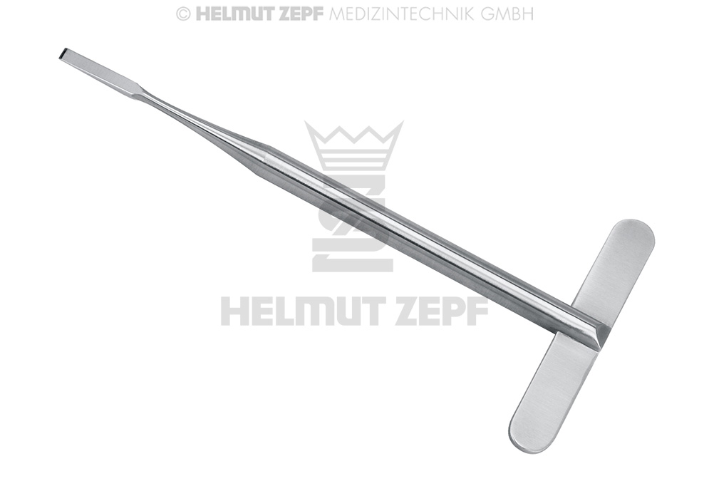 CISEAU-BURIN, MOD. VIENNE, DROIT, 3 MM MANCHE PLAT
