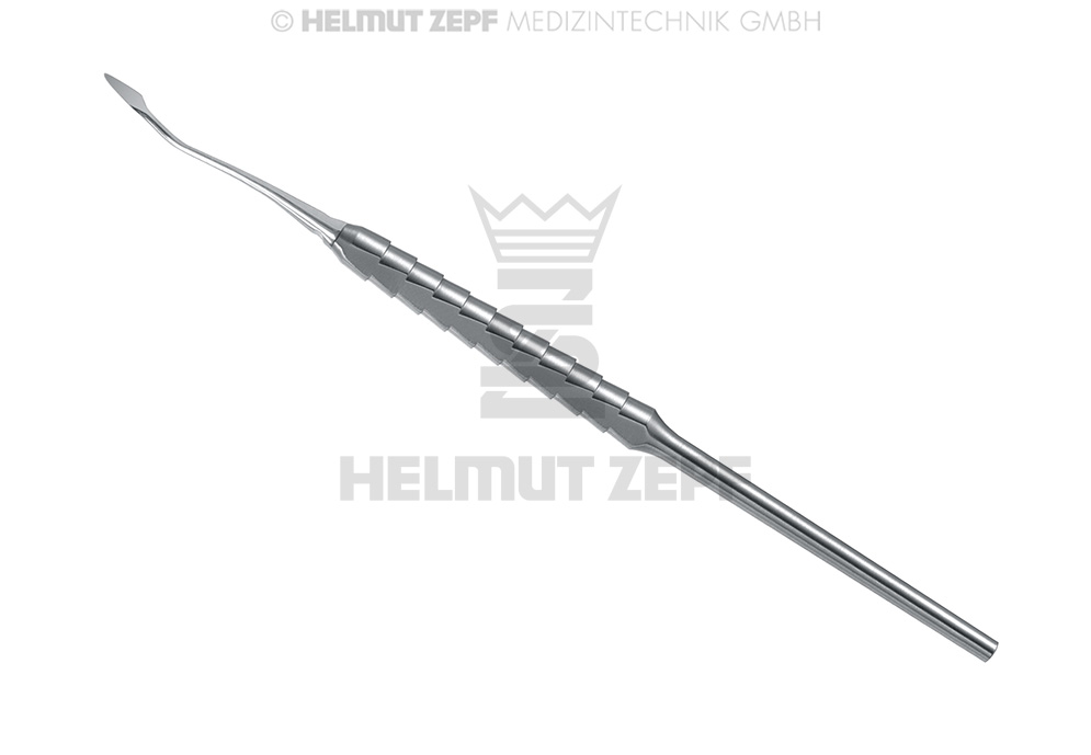 DESMOTOME APPROXIMAL, FIG. 4, COURBURE DISTALE, 3MM, M4X0,5, UN BOUT, MANCHE À CANNELURES ZEPF 26.180.14