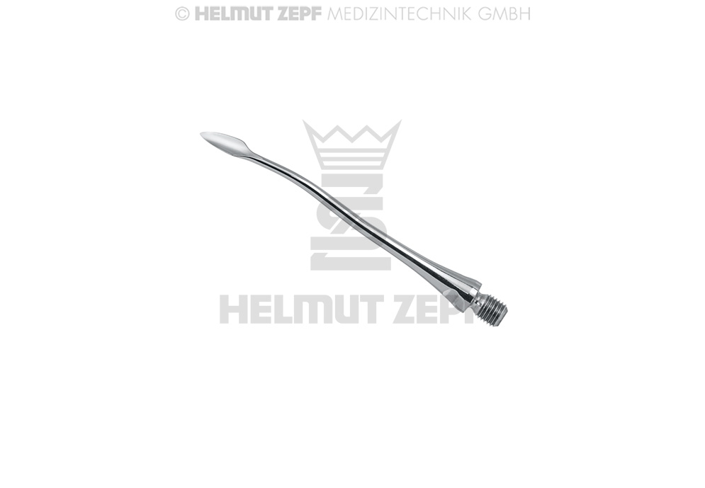 DESMOTOME APPROXIMAL, FIG. 5, COURBURE MÉSIALE, 4MM, ÉCHANGEABLE, M4X0,5, À UN SEUL BOUT