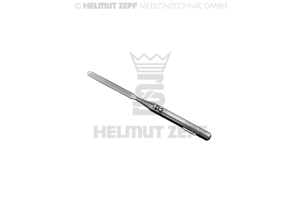 INSERT DE PÉRIOTOME, P 2, DROITE, 2,5 MM, 1,7 X 14 MM 