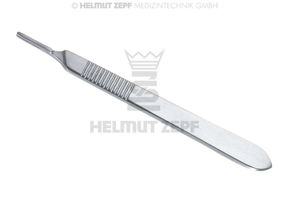 MANCHE DE BISTOURIS, SOLIDE, NO. 3, POUR LAMES NO. 10 - 15 