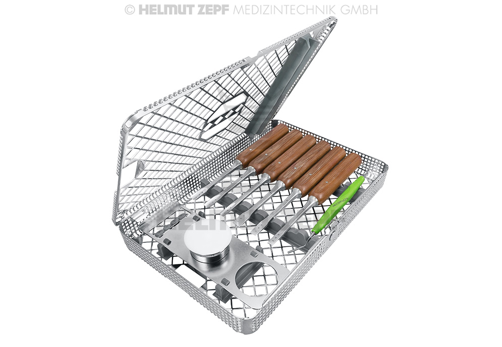 IDR KIT COMPRENANT: 3 MINI-LEXER CISEAUX-BURIN 6MM/8MM/10MM 3 MINI-LEXER GOUGES 6MM/8MM/10MM