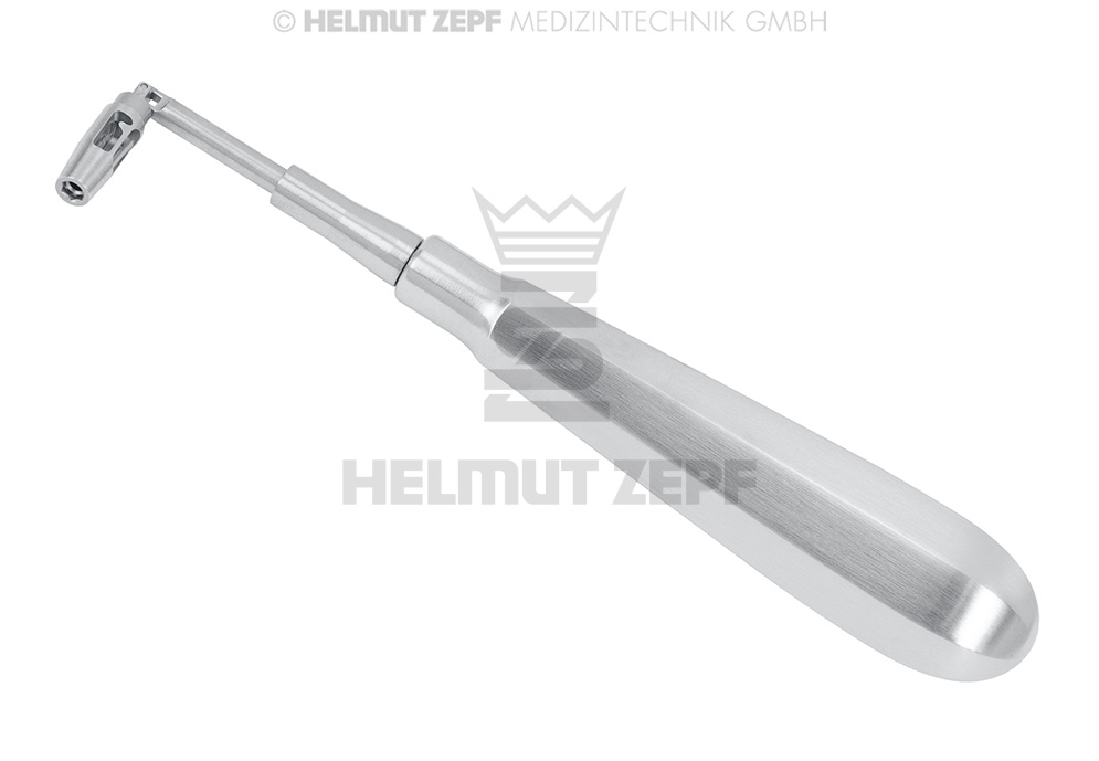 CARDAN-SCREWDRIVER IN FLOHRHANDLE, FD-HEX-DENTAL CONNECTION; FOR UNIVERSAL PICKUP OF BITS WITH FD- OR FD-HEX