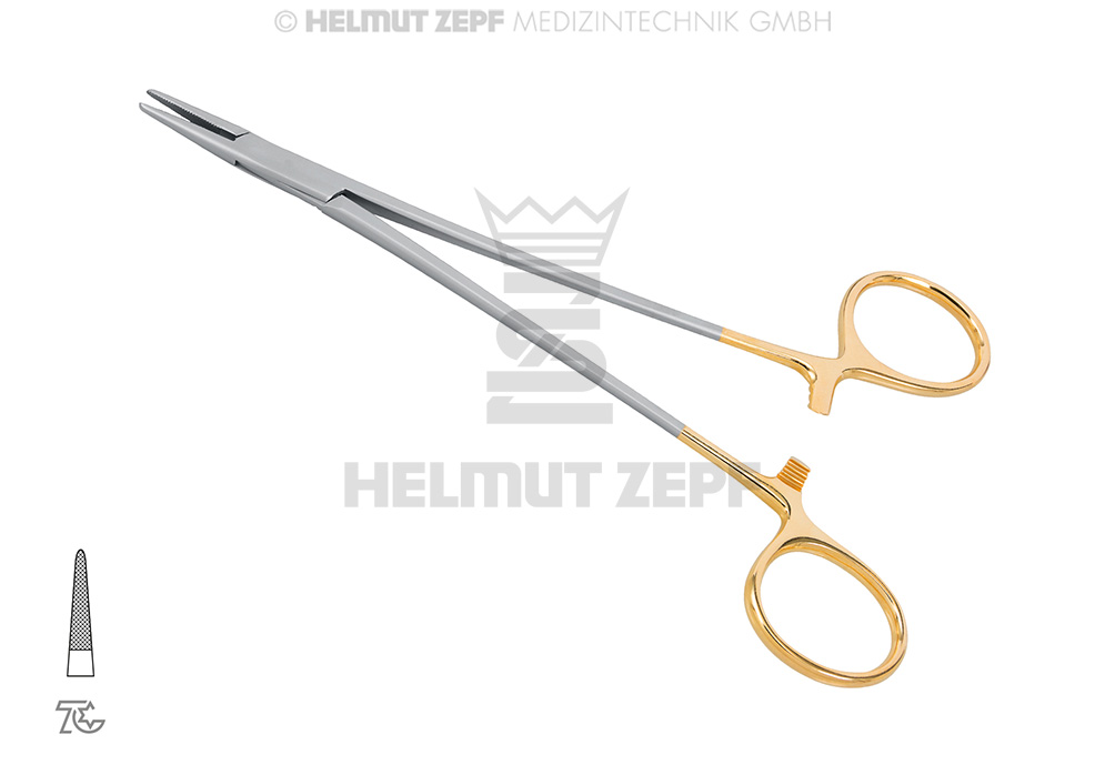 PORTE-AIGUILLE, CRILE-WOOD 18 CM, AVEC TC MORS 