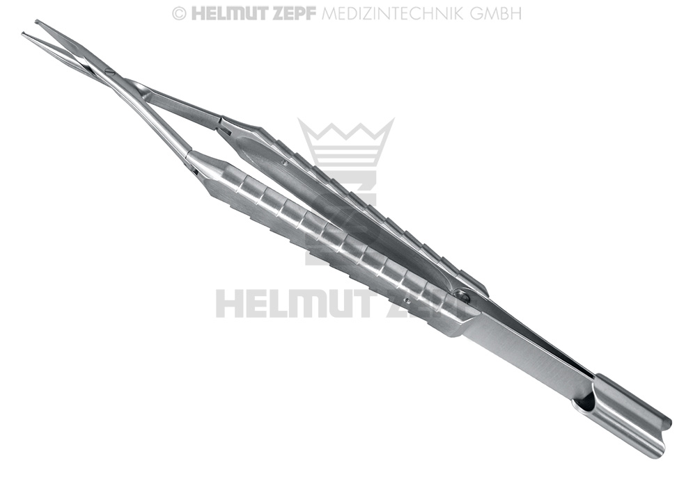 MICRO-PINCE DEMULTIPLIÉE, 17,5CM 1X2 GRIFFES, PLAQUE P. FIL 10MM 0,6MM, ZEPF-LINE