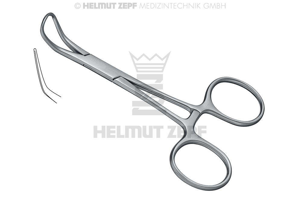 BACKHAUS, PINCE A COMPRESSES, 11 CM  