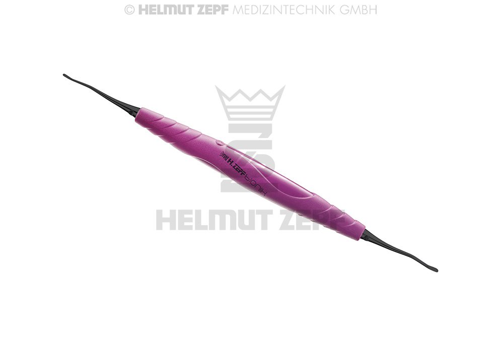 INSTRUMENT DE TUNNÉLISATION 1, POUR MÂCHOIRE SUPÉRIEURE, MANCHE BIONIK, MAGENTA, DOUBLE,