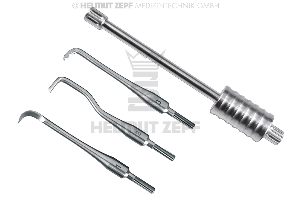 MILLER, ARRACHE-COURONNES, COMPLET AVEC 3 POINTES, (AVEC POIDS) 