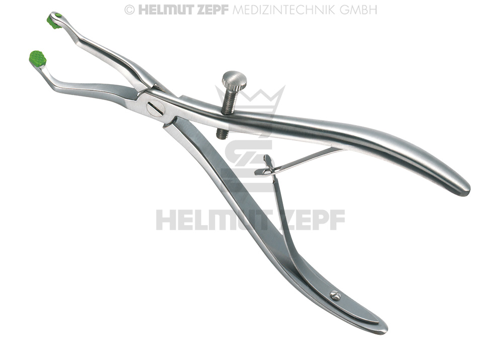 CROWN-TRACTOR "EXCLUSIV", PINCE POUR ENLEVER LES COURONNES AVEC VIS DE FIXATION ET RESSORT DOUBLE,