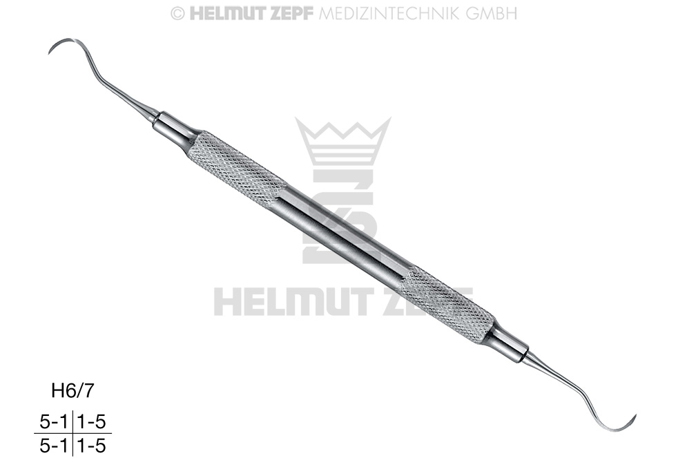 INSTRUMENT À DÉTARTRER HYGIENIST H6/H7 