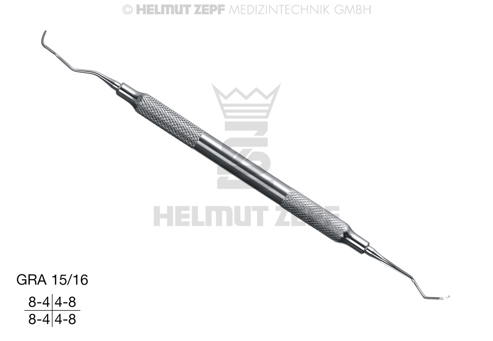 GRACEY, CURETTES,GRA 15/16, MANCHE CREU  