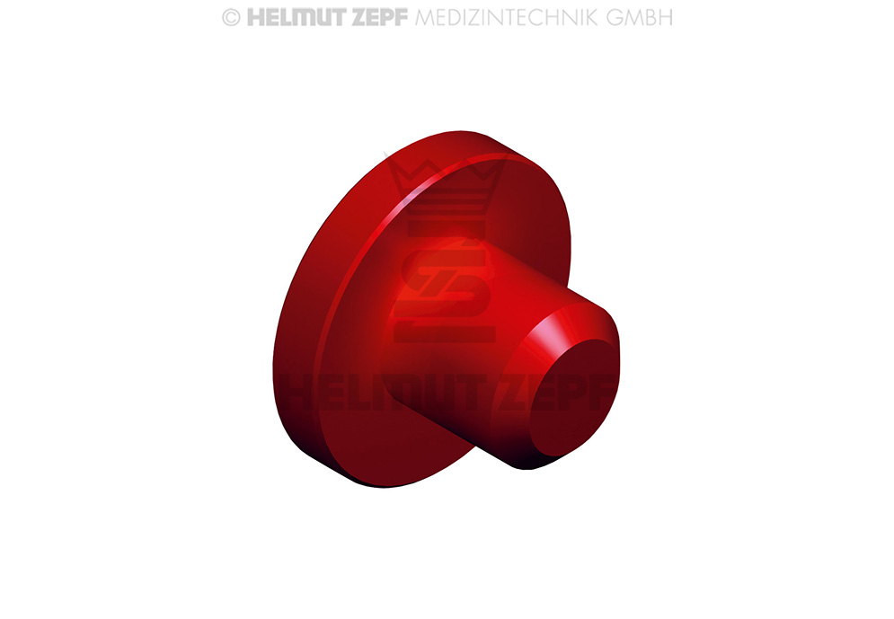 ZEPF-BIONIK, BOUCHON D'IDENTIFICATION, PEEK, INCARNADIN-MAGENTA 