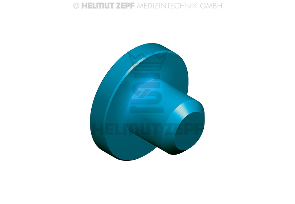 ZEPF-BIONIK, BOUCHON D'IDENTIFICATION, PEEK, TURQUOISE BLEU-CLAIR 