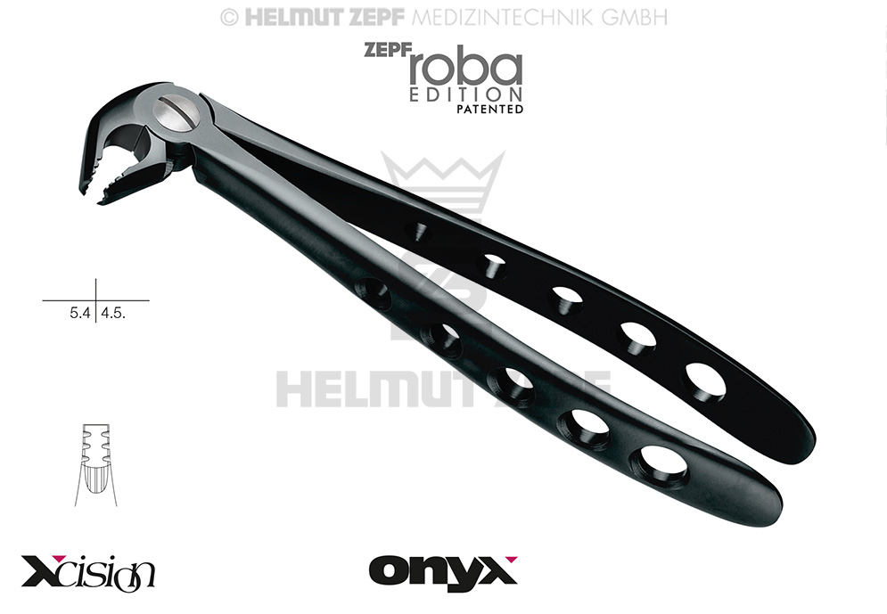 DAVIER, FORME ANGL., FIG.13 MODIF., ROBA-EDITION D'APRÈS DR. BECK PRÉMOLAIRES INFÉRIEURES,