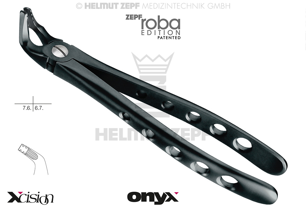 DAVIER, FORME ANGL., FIG.321 MODIF., ROBA-EDITION D'APRÈS DR. BECK, PRÉMOLAIRES INFÉRIEURES, POINTE SPÉCIALE