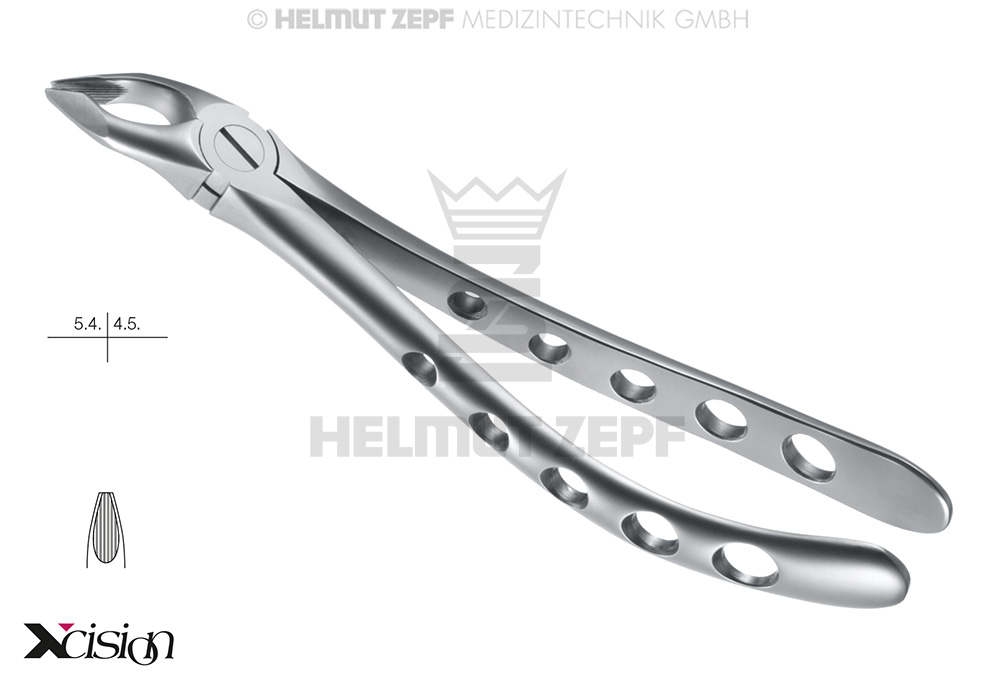 DAVIER, FORME ANGLAISE, FIG.35N PRÉMOLAIRES SUPÉRIEURES POINTE SPÉCIALE, ÉCHELONNÉE,