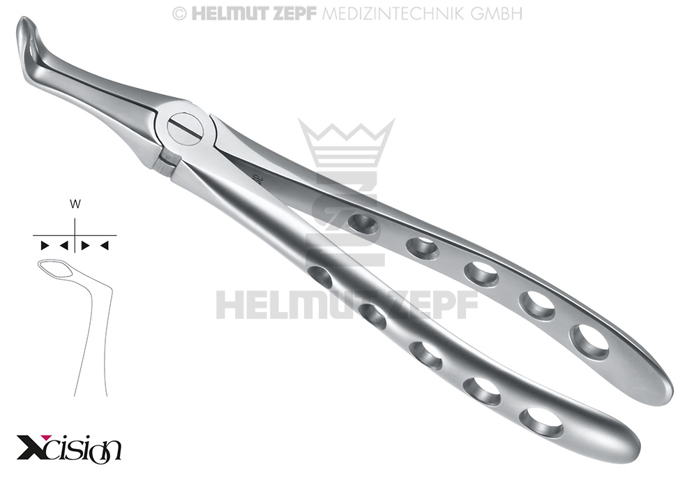 DAVIER RACINES POUR MÂCHOIRE INFÉRIEURE, FIG.45-SB XCISION-LINE®