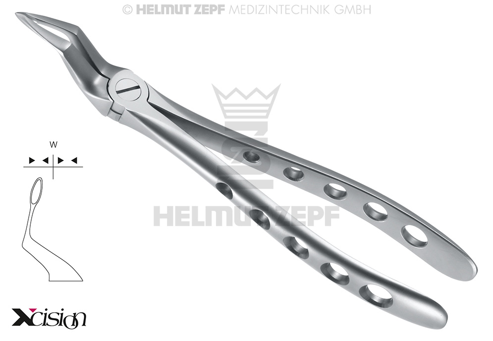 DAVIER RACINES POUR MÂCHOIRE SUPÉRIEURE, FIG.51-SB XCISION-LINE®