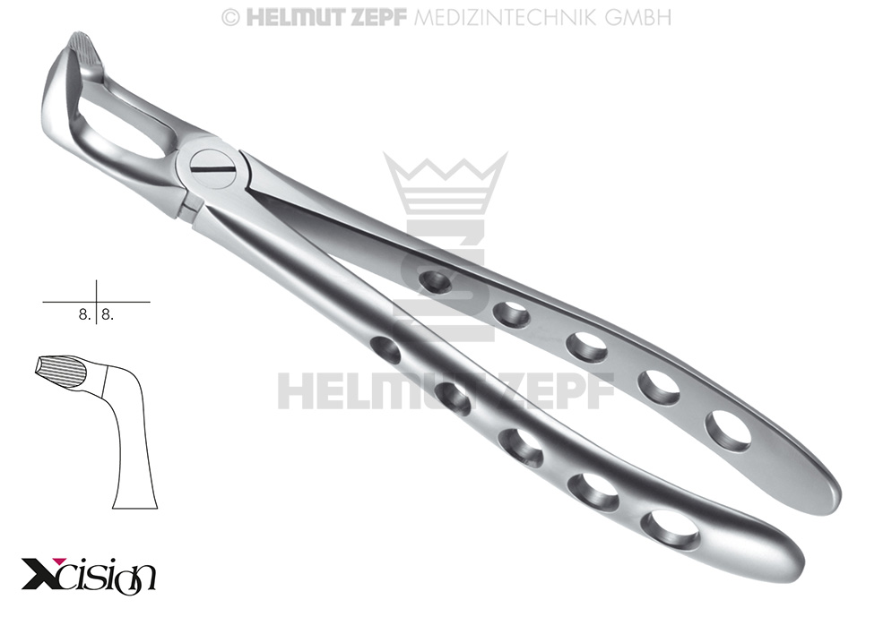 DAVIER, FORME ANGL., FIG. 79 DENTS DE SAGESSE INFÉRIEURE, MODIFIÉ XCISION-LINE®