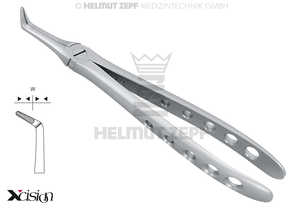 DAVIER RACINES POUR MÂCHOIRE INFÉRIEURE, FIG.45-F XCISION-LINE®