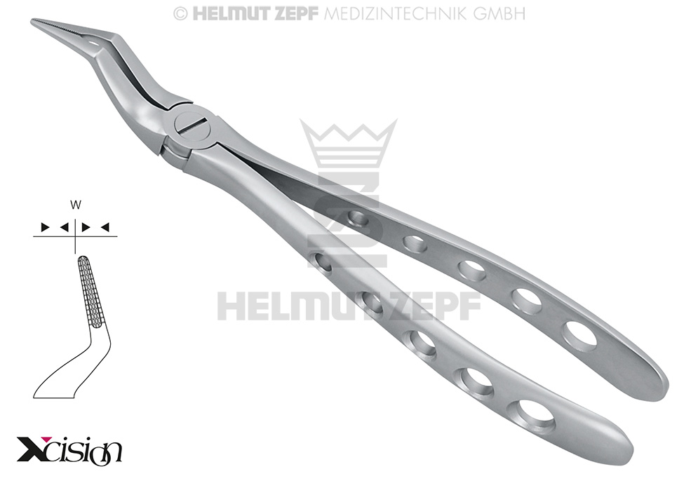 DAVIER RACINES POUR MÂCHOIRE SUPÉRIEURE, FIG.51-W XCISION-LINE®