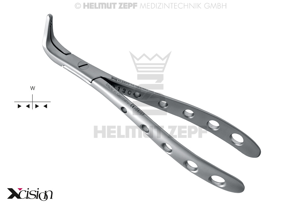 DAVIER À RACINES ET À ÉCHARDES POUR LA MÂCHOIRE INFÉRIEURE, ZEPF XCISION-DESIGN