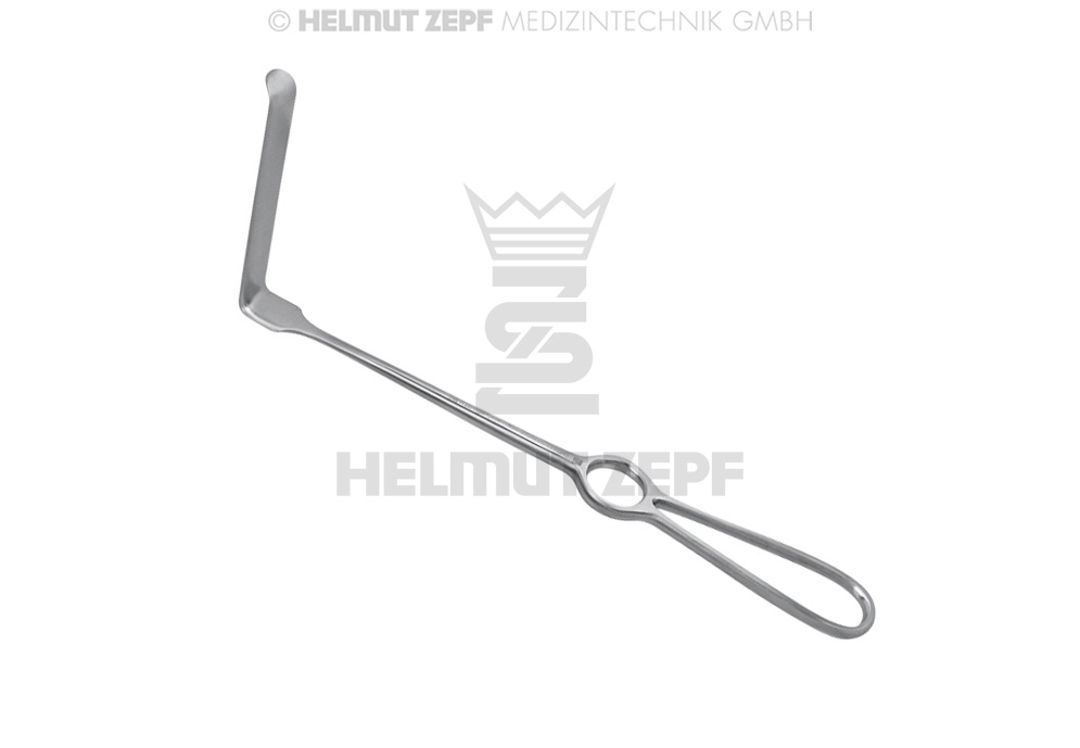 ECARTEUR OBWEGESER POUR PARTIES MOLLES, COURBE VERS LE HAUT, 22 CM, 80 X 16 MM