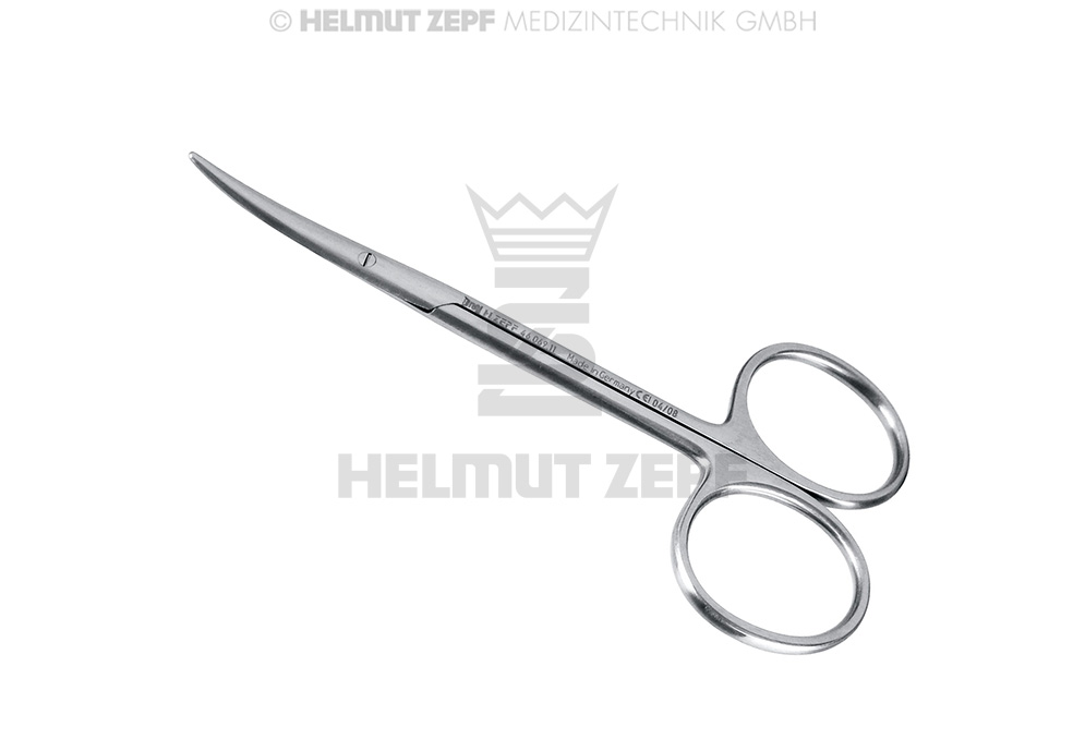 CISEAUX À STRABISME 11,5CM COURBÉS CISEAUX À DISSECTION 
