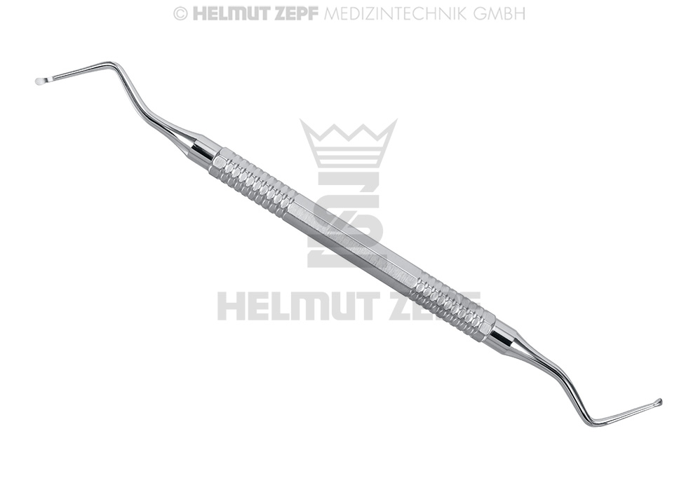 CURETTE LUCAS, DOUBLES EXTRÉMITÉS, Fig. 0, 2 mm, 