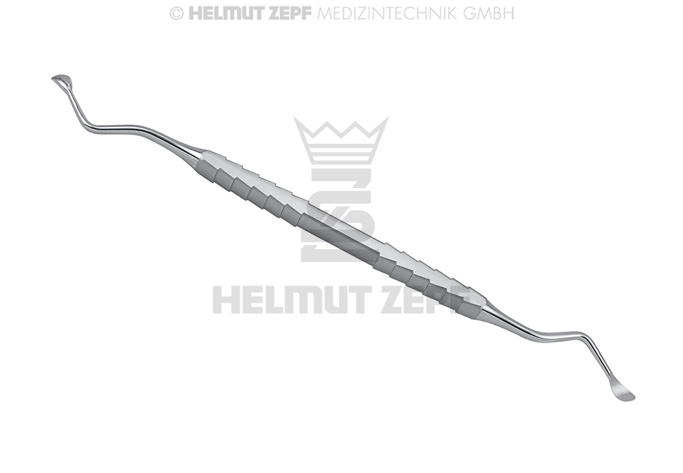 CURETTE LUCAS, FIG. 4, DOUBLE EXTRÉMITÉS, 5MM ZEPF-LINE